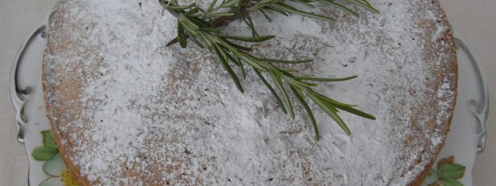 Rosemary sandwich cake