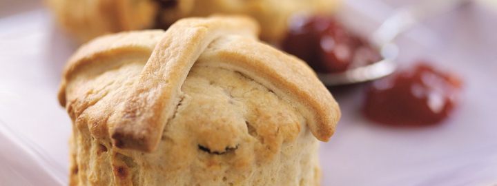 Hot crossed scones