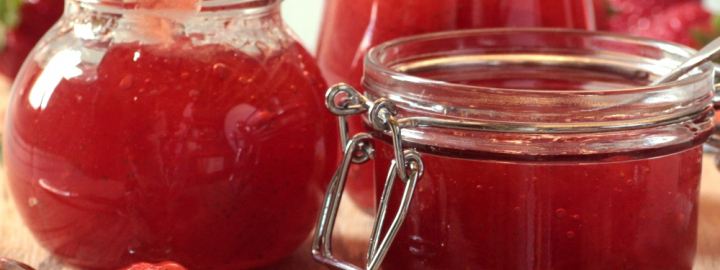 Summer strawberry jam