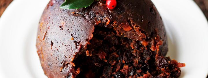 Traditional christmas pudding