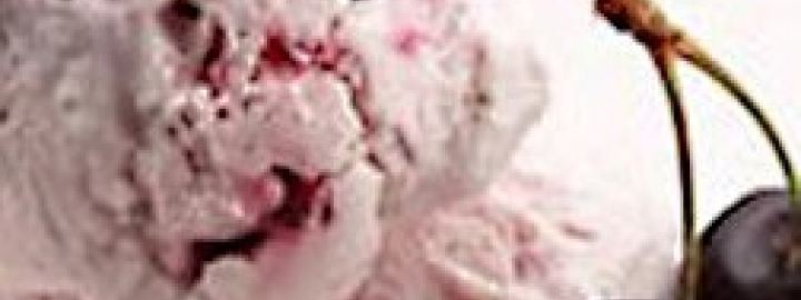 Cherry cheesecake ice cream