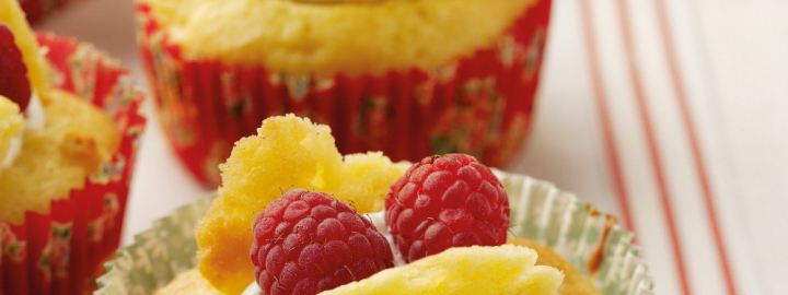 Fruity butterfly cakes