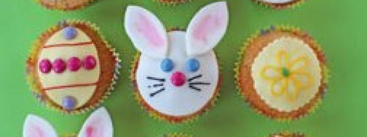 Easter cupcake selection