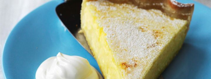 Lemon fridge tart