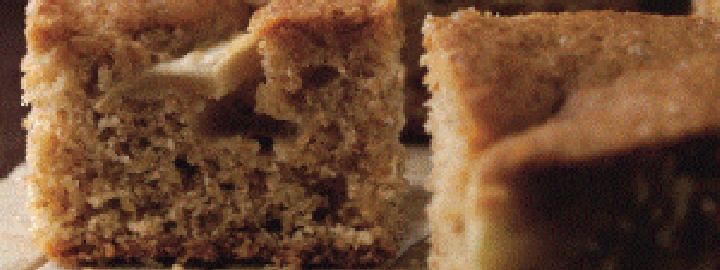 Bramley apple cake