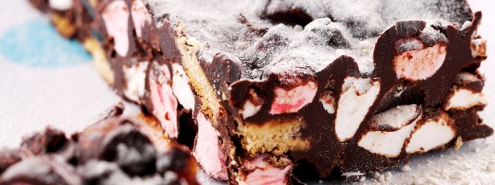 Rocky road cake