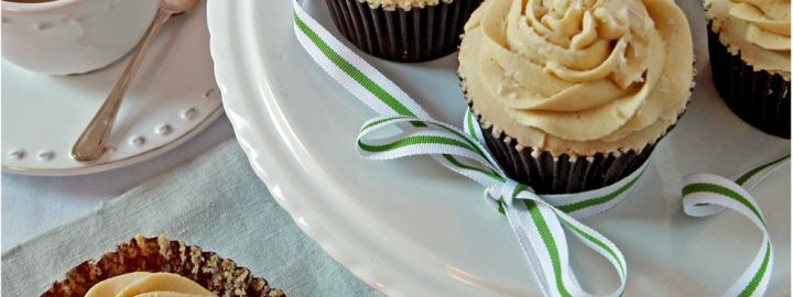 Salted caramel cupcakes