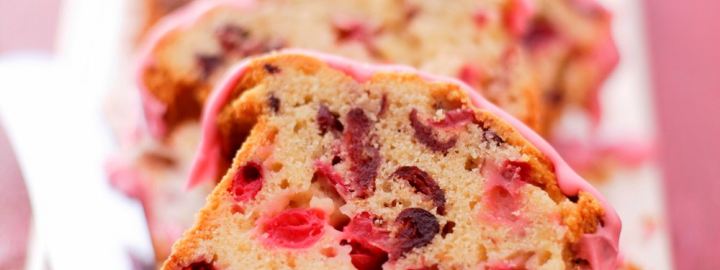 Cranberry loaf cake