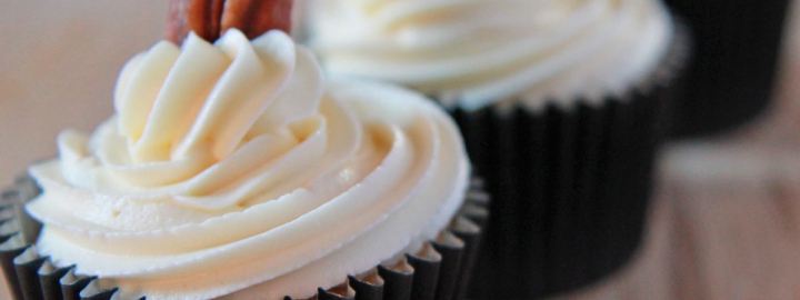 Maple pecan cupcakes