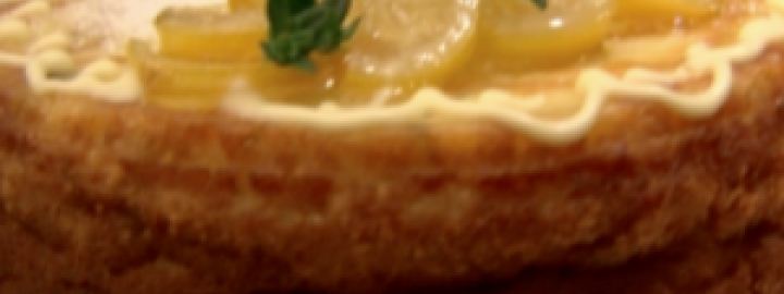 Sicilian lemon thyme cake