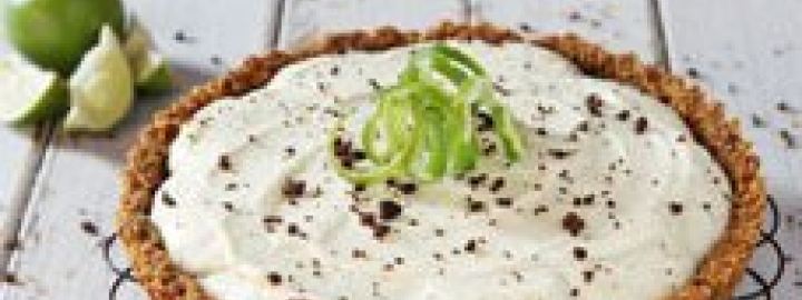 Ginger key lime pie