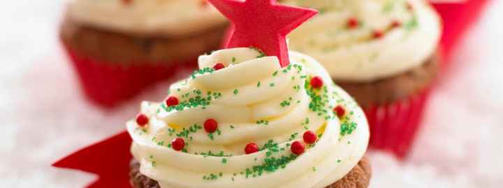 Festive cupcakes