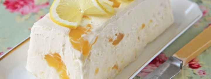 Lemon meringue ice cream