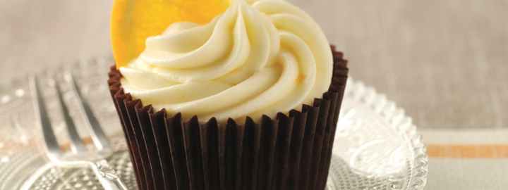 Orange blossom water cupcakes