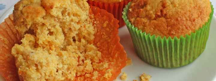 Pumpkin and ginger muffins