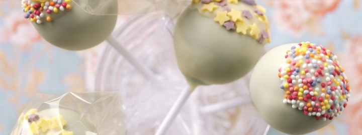 Lemon cake pops