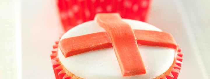 St George's Day cupcakes