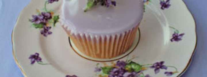 Lavender cupcakes