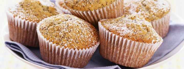 Lemon and poppy seeds cupcakes