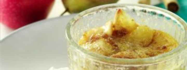 Apple and pear gratin