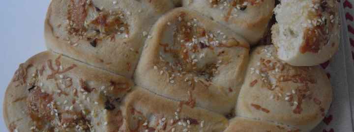 Savoury Danish pinwheels