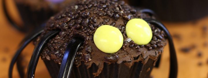 Spider cupcakes | Eggcellentrecipes.com