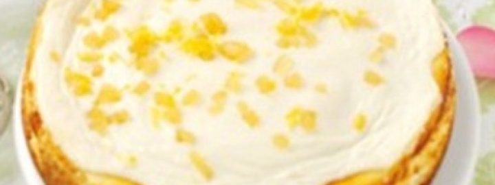 Lemon and ginger cheesecake | Eggcellentrecipes.com