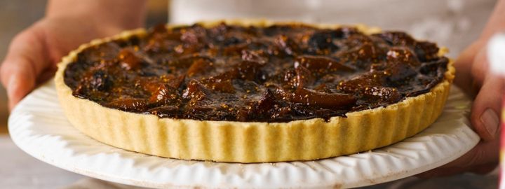 Lancashire fig tart | Eggcellentrecipes.com
