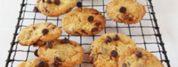 Mini chocolate chip cookies | Eggcellentrecipes.com