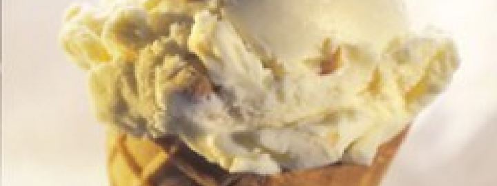 Butterscotch ice cream |  Eggcellentrecipes.com