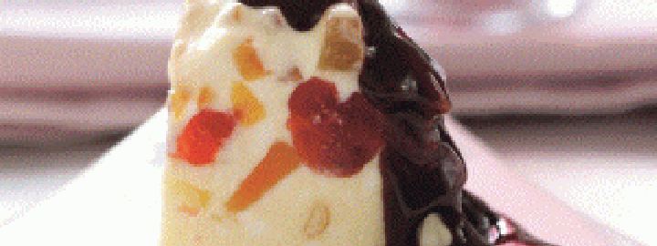 Tutti frutti ice cream bombe | Eggcellentrecipes.com