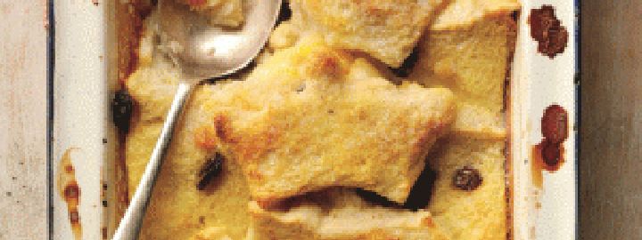 Calorie conscious bread and butter pudding | Eggcellentrecipes.com