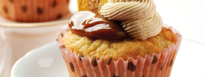 Banoffee cupcakes |  Eggcellentrecipes.com