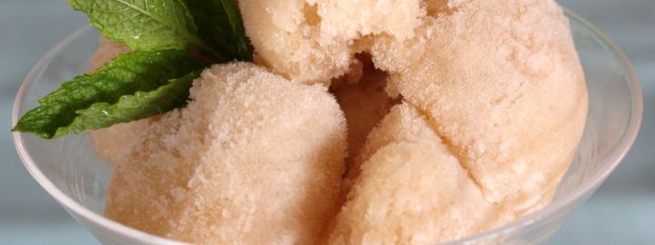 Mojito sorbet | Eggcellentrecipes.com