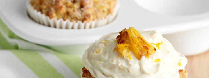 Carrot and pineapple muffins | Eggcellentrecipes.com