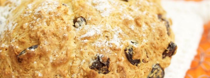 Buttermilk and sour cherry scones