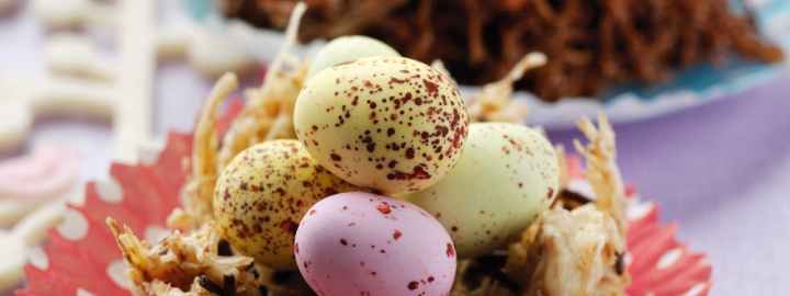 Easter chocolate nests | Eggcellentrecipes.com
