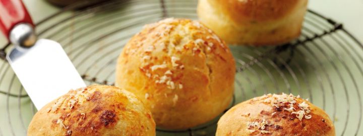 Cheese and mustard scones