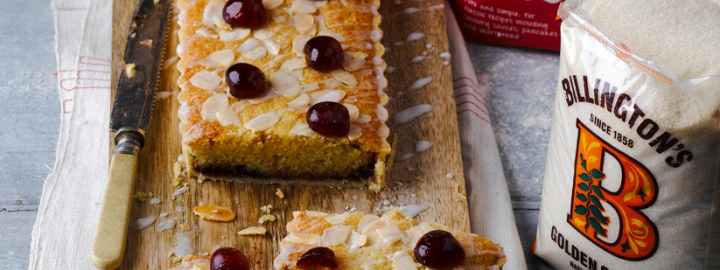 Cherry Bakewell tart