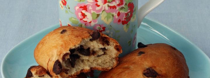 Chocolate chip brioche