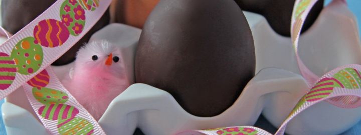 Chocolate Easter eggs