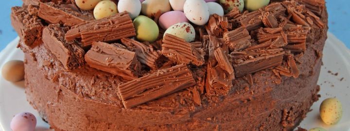 Chocolate nest cake