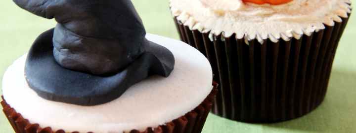 Witches hat cupcake | Eggcellentrecipes.com