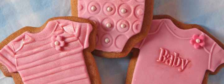 Baby shower biscuits | Eggcellentrecipes.com