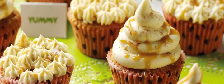 Gingerbread cinnamon cupcakes