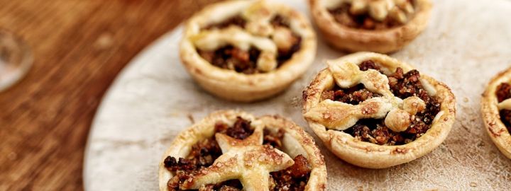 Luxury mince pies