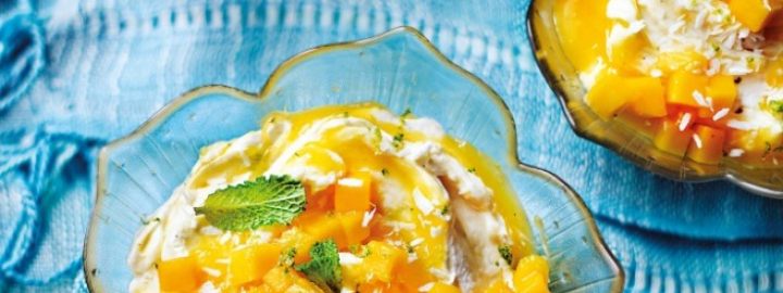 Mango syllabub