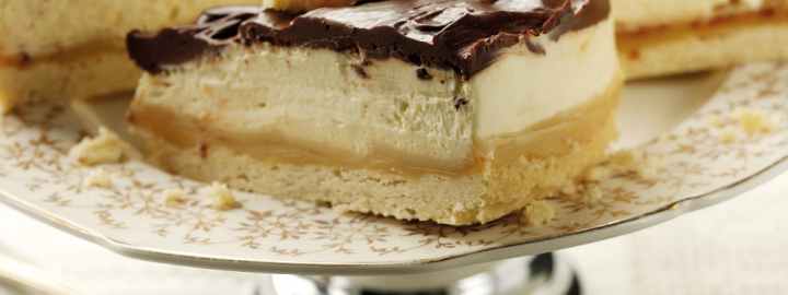 Millionaire's cheesecake