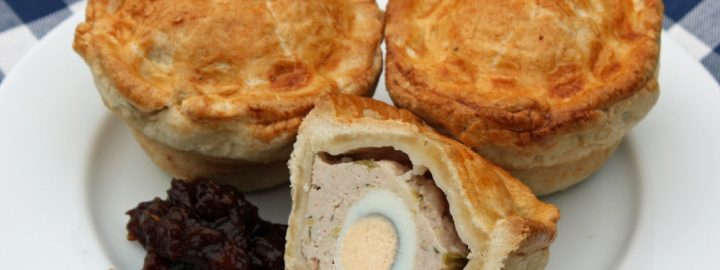 Mini pork and egg pies Mini pork and egg pies
