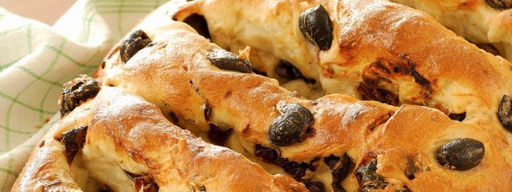 Olive and herb bread Olive and herb bread